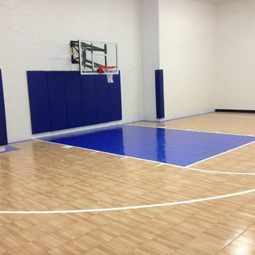 SnapSports Indoor athletic flooring