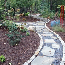 stone walk edging