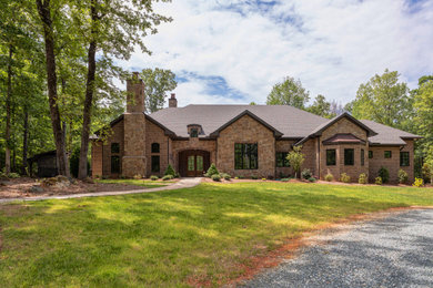 Elegant exterior home photo in Raleigh