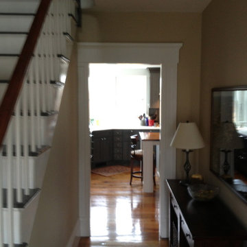 A view as you now enter the house...