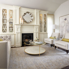 Fireplace wall