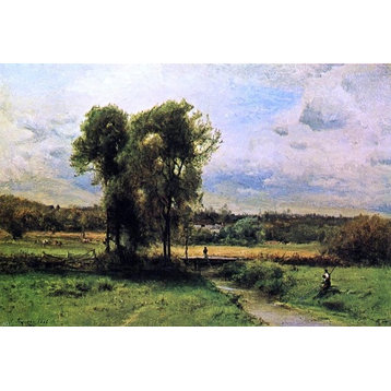 George Inness Landscape With Figures Wall Decal