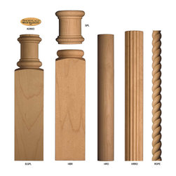 Blocks, Spool, and Half-Rounds by Art for Everyday - Showplace Cabinets - Kitchen Cabinetry