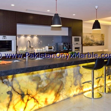 backlit onyx contertops backlighting onyx bars recepition Countertops