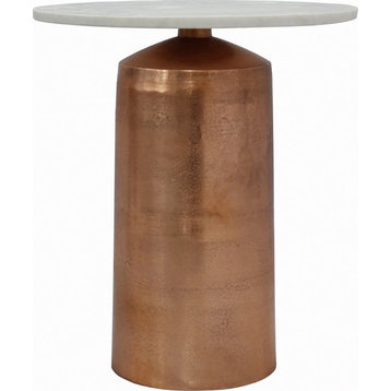 Jackie Accent Table Raw Brass, Large