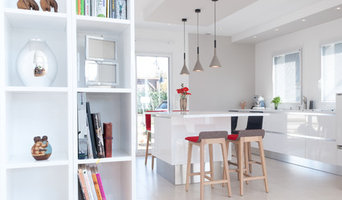 Cuisine design GD Cucine finition extrême blanc modèle SPACE