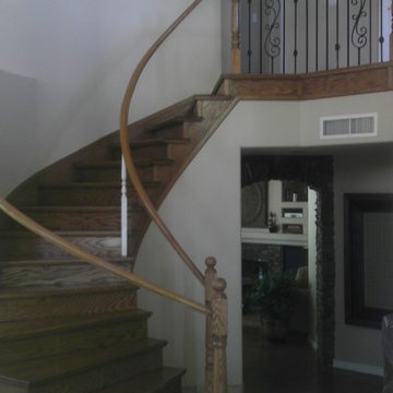 Staircase: Before and After