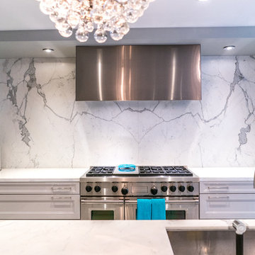 Bookmatched Porcelain Wall Cladding