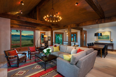 Photo of a country living room in Other.