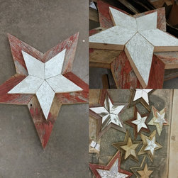 Christmas barn wood stars! - Wall Decals