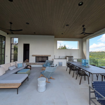Trellis Addition and Bathroom Remodel in Barton Creek Amarra, Austin, Texas
