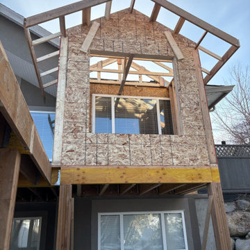 Custom Deck Rebuild & Covered Outdoor Living Addition | Black Mountain, Kelowna