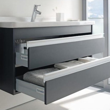 Duravit KT6648 Ketho Vanity Unit Wall Mounted 17-7/8” x 39-3/8"