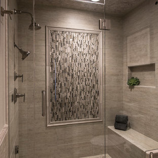 Home design - small transitional home design idea in Phoenix