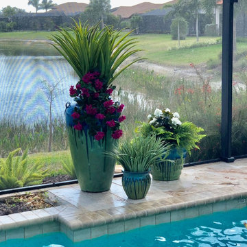 Bonita Lakes Pool Lanai