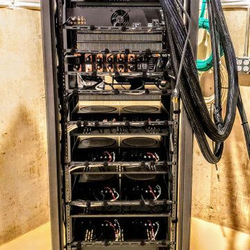 Wire Management in Custom AV Racks