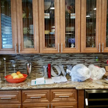 Buffet/Display Cabinetry area