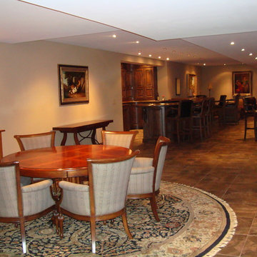 Family Room Remodel by our Skilled Craftsmen