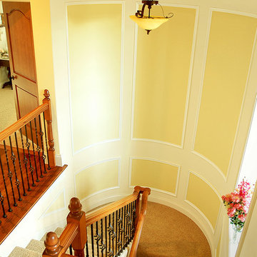 Staircase from Strausburg House Plan