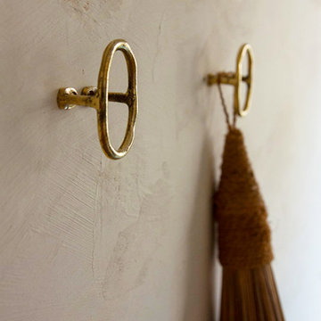 Solid brass hook, solid brass coat hanger , unique brass towel hanger