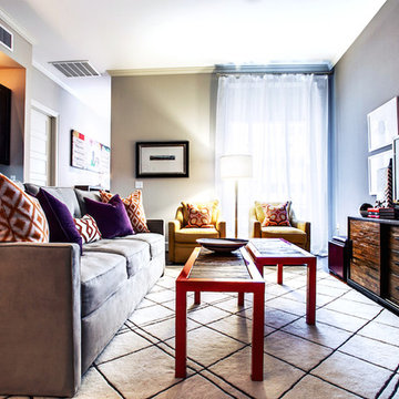 Dallas Highrise Family Room