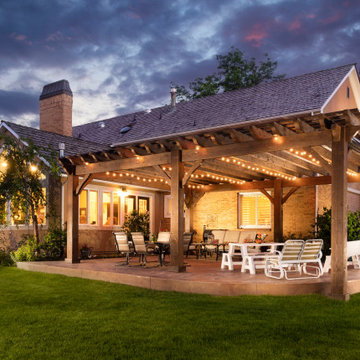 Pavilion For Backyard Utah | Wright Timberframe