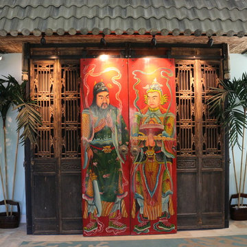 Design Ideas - Chinese Antique Doors - Shanghai Green Antiques