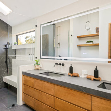 Modern spa - Master suite addition in Woodland Hills