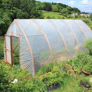 Larch PolyPod Polytunnel