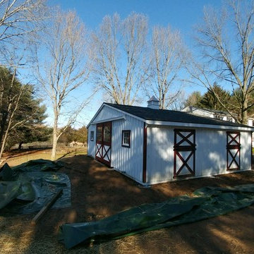 30'x24' Modular Barn "Trailside Style"