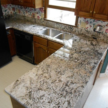 Bianco Antico Granite Countertop Color Examples