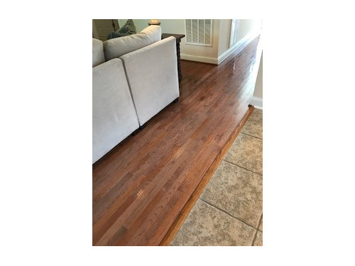 wood floor discolored? | Houzz Forum