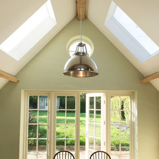 Aménagement d'une salle à manger campagne.