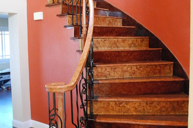 Inspiration for a staircase remodel in San Francisco