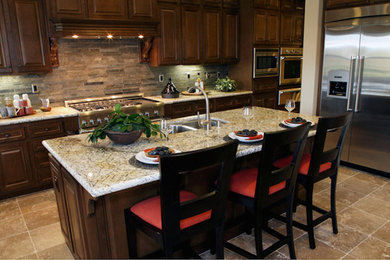 Example of a kitchen design in Other