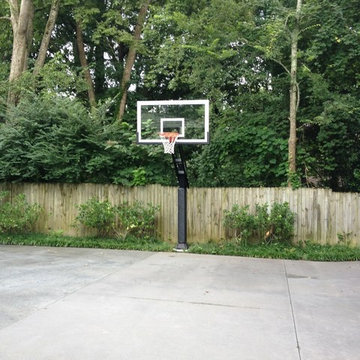 Neil M's Pro Dunk Platinum Basketball System on a 43x22 in Atlanta, GA