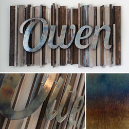 Custom Rustic Name Piece - Products