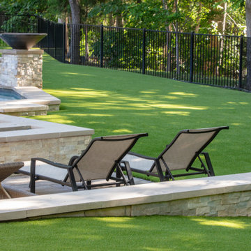 Pet Turf for large tree covered backyard