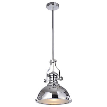 Warehouse of Tiffany's RL8252CH Didya 16", 1 Light, Indoor, Chrome Finish