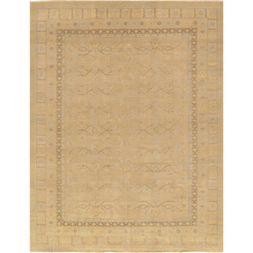 Pasargad Khotan Collection Hand-Knotted Lamb's Wool Area Rug-10' 3" X 14' 5"