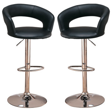 Coaster 29 Upholstered Bar Chair with Adjustable Height 120346 (Set of