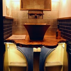 Bridger Bronze Sink - Bathroom Fixtures