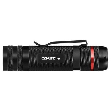 Coast® 20864 Pure Beam Optic with Twist Focusing PX1 LED Flashlight, 315 Lumens
