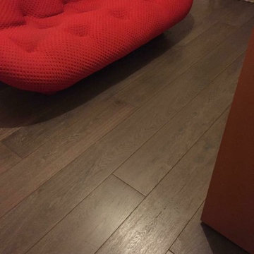 Parquet chêne sur ancien parquet chêne et comblanchin.