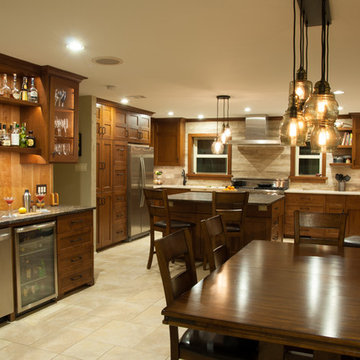 Kitchen with space for entertaining