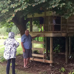 Kids playhouse...a beautiful present from grandparents - Garden Playhouses