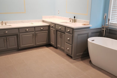 Bathroom - transitional bathroom idea in Other