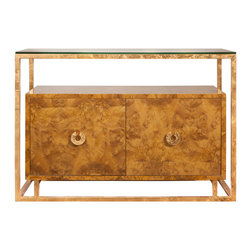 Worlds Away - Worlds Away Juno Floating Cabinet Console - Console Tables