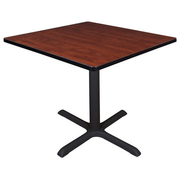 Cain 36" Square Breakroom Table, Cherry