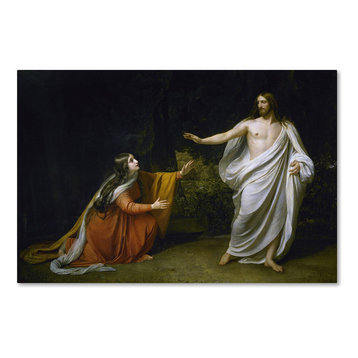 Alexander Ivanov 'Christ Appearing To Mary' Canvas Art, 32 x 22